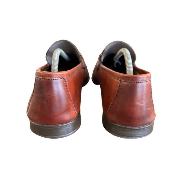Magnanni Genuine Leather Men’s Slip On Loafers Size 10.5 M Chestnut Brown main image 8